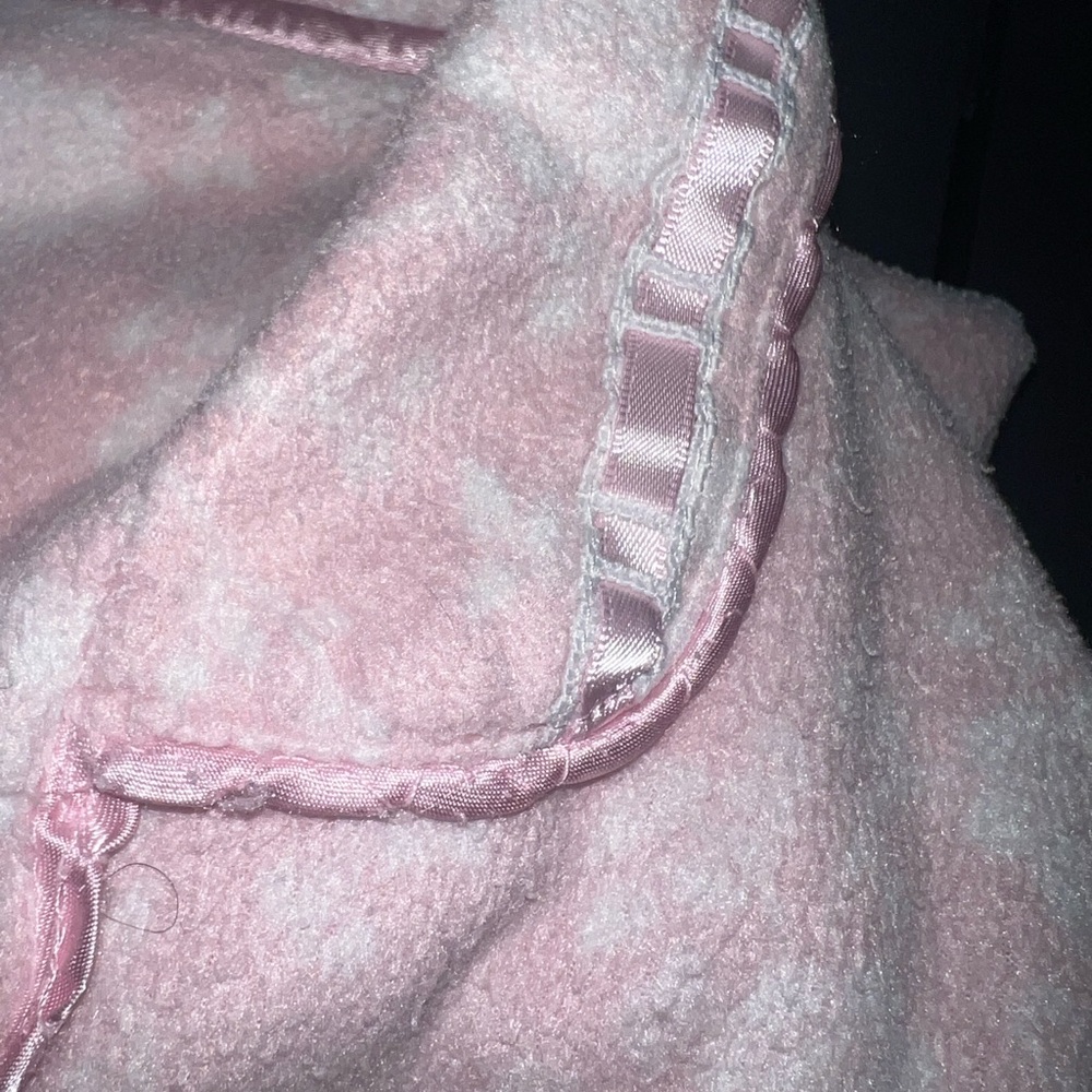 Aria Pale Pink Floral Two-Piece Pajama Set - Picture 3 of 7